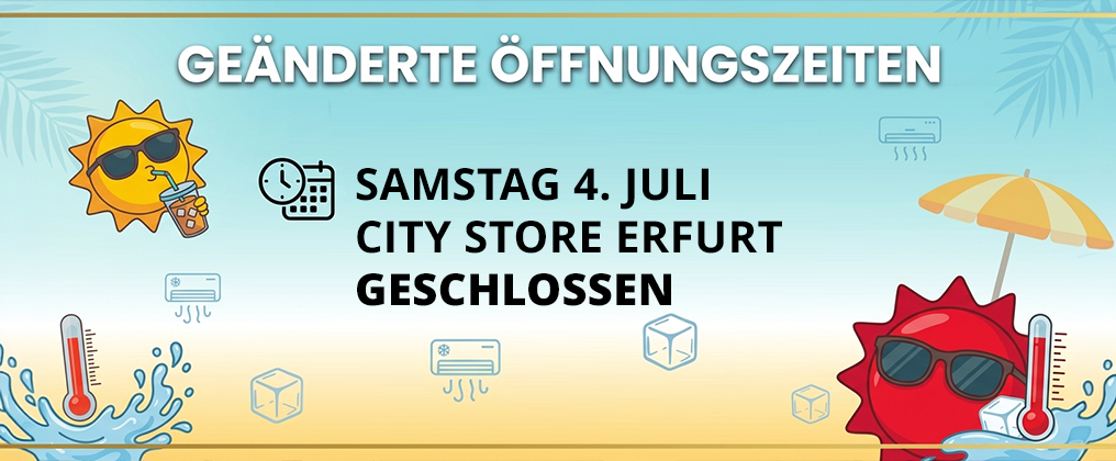 Erfurt Samstag geschlossen