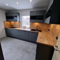 #Traumküche#Kieppe#Arnstadt#Erfurt#Neff#Küchenbaustelle#BlackGreen#WildOak